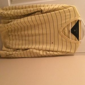 Long sleeve v neck sweater